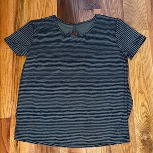 Champion Workout Top with Back Cut Out